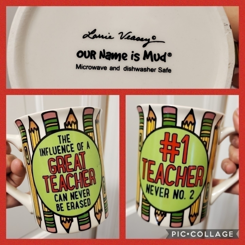 Lorrie Veasey #1 Teacher Coffee Mug